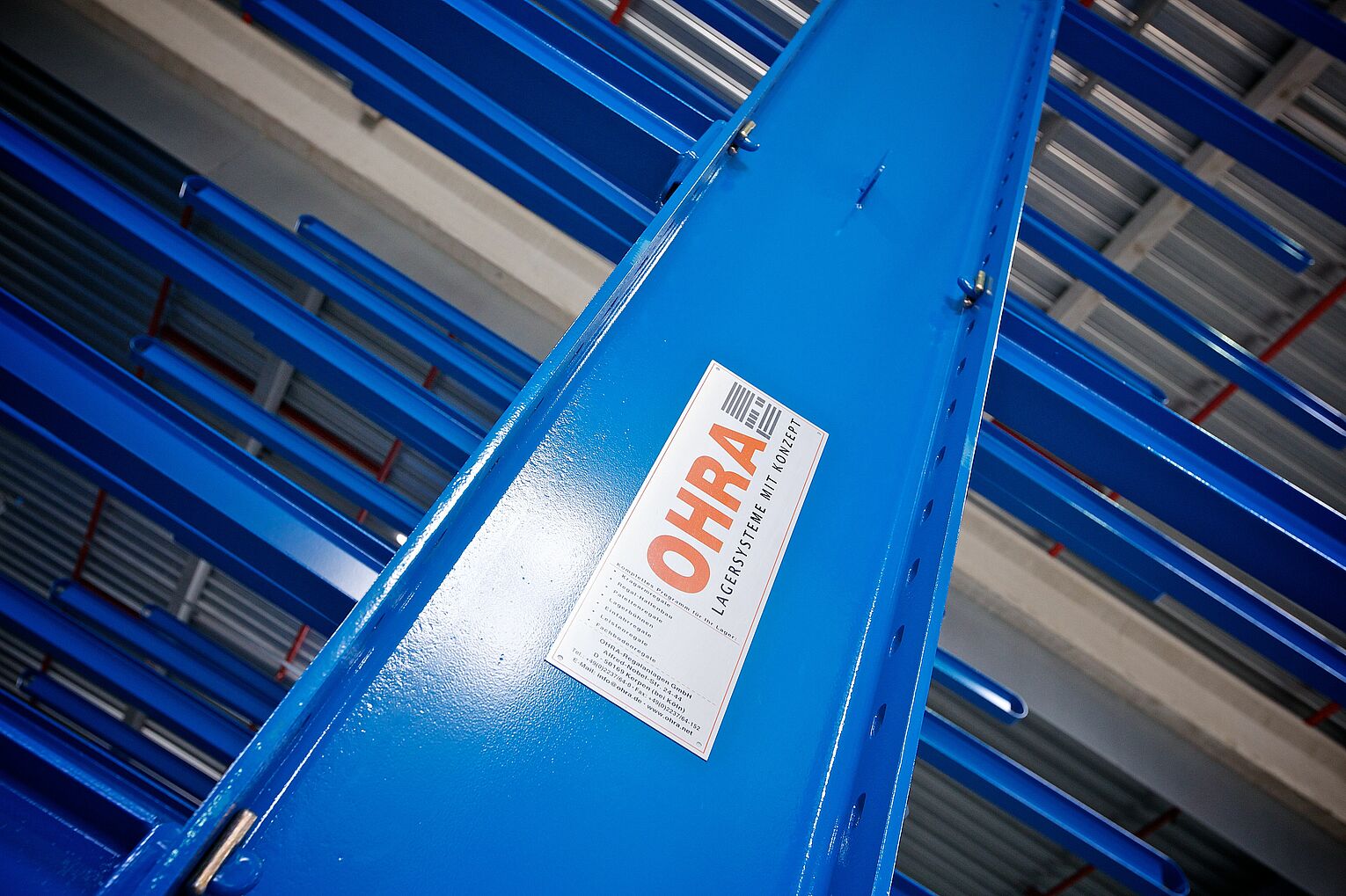 [Translate "Poland"] Cantilever racking system by OHRA